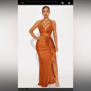 FASHION NOVA Willow Tricot Gown